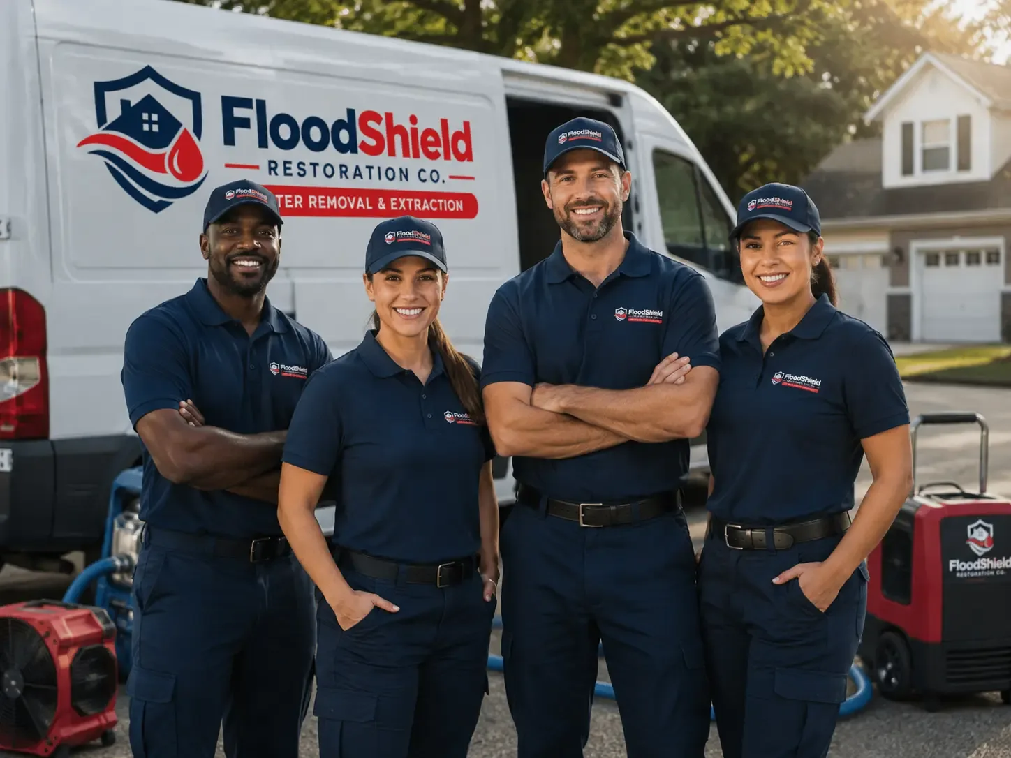 Flood Damage Restoration company in Twin Bridges, CA